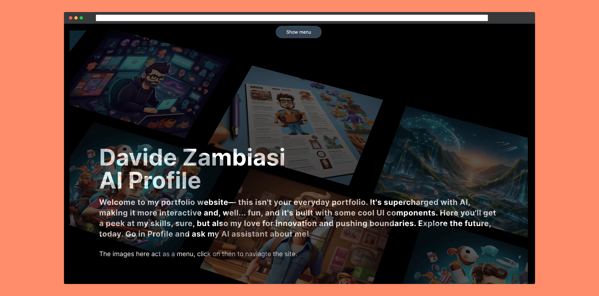 AI profile app image